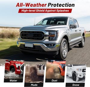 Брызговики для <span class=keywords><strong>Ford</strong></span> F150 2021-2025: Высококачественные пластиковые защитные щитки от брызг - Product Image 4