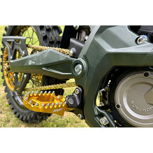 Repose-pieds en alliage d'aluminium CNC modifiés <span class=keywords><strong>KKE</strong></span> pour moto électrique compatible - Product Image 3