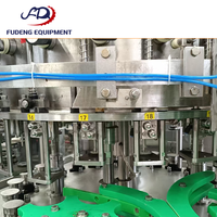 Machine de remplissage à haute capacité 8500 bph contrôlée par PLC pour bouteilles en verre avec bouchon ROPP, bière, soda, vin, prix compétitif, usage industriel