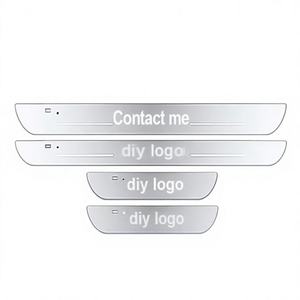 Wholesale LUYao 12V Wireless Car <b>Door</b> Sill Symphony <b>Light</b> Custom Logo Led Welcome Pedal Car Threshold Scuff Plate <b>Door</b> Guard - Product Image 3
