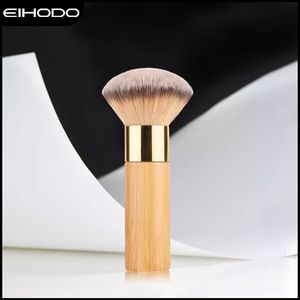 แปรงปัดแป้ง EIHODO ด้ามไม้ ขนสังเคราะห์ 35 มม. สำหรับเครื่องมือแต่งหน้าบลัชเชอร์ - Product Image 1