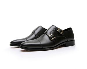 Scarpe Monk da Uomo Eleganti con Punta Quadrata e Lacci, Stile Casual Trendy, Fatte a Mano, Leggere, Traspiranti e Antiscivolo <span class=keywords><strong>Valentina</strong></span> - Product Image 6