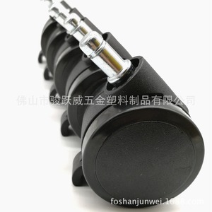 Junyuewei Swivel Caster With Brake 60mm <b>Black</b> Pu Wheel Silent For Furniture Chair - Product Image 4
