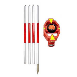 Chất lượng cao adsmini101 25.4mm dia Mini lăng kính 4 cực Tổng số trạm khảo sát kim loại cực thiết lập cho hiệu suất tối ưu - Product Image 2