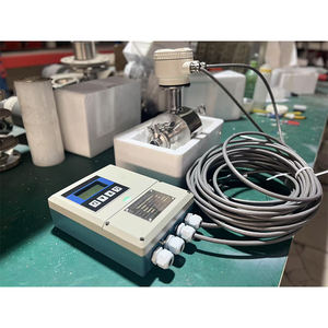 SS304/SS316パルスRS485 4-20mAリモートタイプ食用グレードデジタルMlik流量計衛生電磁流量計 - Product Image 3