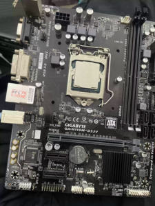 เมนบอร์ดคอมพิวเตอร์ Five star/Gigabyte GA-H110M-DS2V DDR4 1151 พิน รองรับ DVI แบบเต็มรูปแบบ พร้อม TPM - Product Image 1