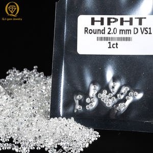Diamantes Sueltos Redondos Brillantes Cultivados en Laboratorio, Color D, Claridad VVS1, HPHT CVD, Tamaño Melee de 0.8mm a 3.5mm para Joyería, Venta al Por Mayor - Product Image 6