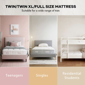 Colchón de espuma viscoelástica personalizado de alta calidad para niños, colchón plegable extraíble de fibra de bambú para bebés pequeños - Product Image 5