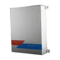 Boîtier de distribution extérieur en acier inoxydable brossé NEMA 4X, armoire de distribution résistante à la corrosion IP54, certifié ISO9001, industriel