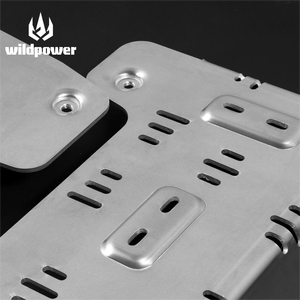 Nouveau système de protection de châssis en alliage d'aluminium de 5 mm pour Beijing Auto BJ40E, protection du moteur, protection du châssis, naturel - Product Image 5