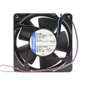 Ebmpapst 4114NH4 119 X119x38mm 24V DC 1.25A 30W 350m 3/H 6800RPM อุปกรณ์สิ่งทอพัดลมระบายความร้อนตามแนวแกน4114NH45 4114NH3 - Product Image 1