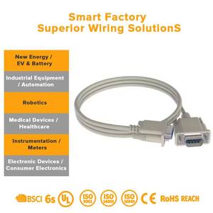 IP67 防水 PBT M19 连接器 M12 12 针传感器电缆线束，适用于摩托车/电脑机器人防撞雷达 - Product Image 3