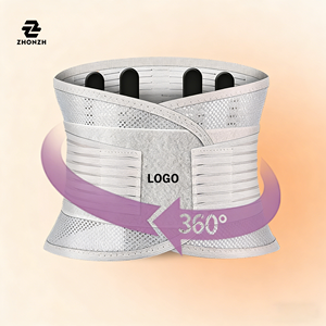 Soporte Lumbar Transpirable <span class=keywords><strong>de</strong></span> Malla, Directo <span class=keywords><strong>de</strong></span> Fábrica, Cinturón <span class=keywords><strong>de</strong></span> Soporte para Ciática y <span class=keywords><strong>Hernia</strong></span> Discal - Product Image 1
