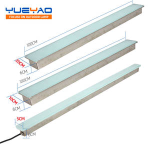 IP67 lampu bata LED tersembunyi untuk lanskap, lampu jalur luar ruangan lantai dengan DMX untuk lanskap bahan baja tahan karat - Product Image 2