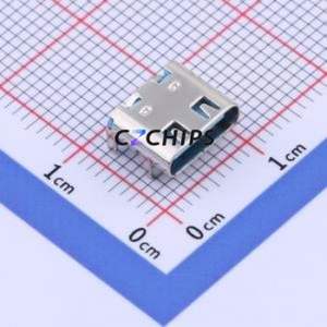 GT-USB-9010AB USB <b>Connector</b> SMD <b>Connector</b> ( <b>Connector</b> Type: Type-C )( Protocol Standard: USB 2.0 )( Gender: Female ) - Product Image 1