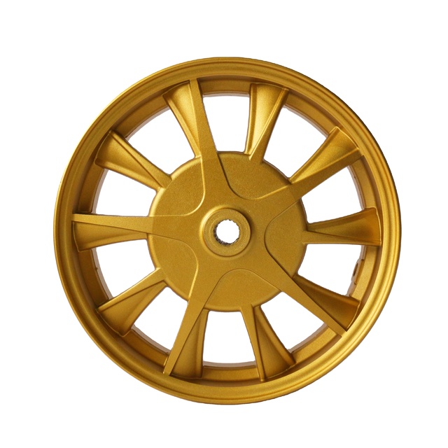 Wholesale 16 "2.5 Wide Rim Wheels for Two Wheeled Electric Bicycle Yellow Custom Color