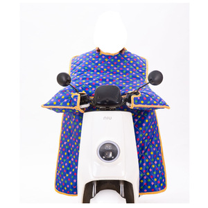 Couverture coupe-vent d'hiver pour scooters électriques, doublure polaire extra épaisse, longueur étendue, résistante au froid - Product Image 1