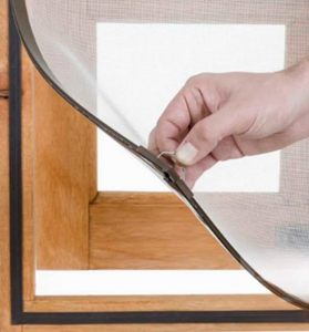มุ้งกันยุงแม่เหล็กหน้าจอหน้าต่างแม่เหล็กแบบ DIY ตาข่ายกันยุงสำหรับหน้าต่าง - Product Image 4