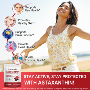 Integratori Antiossidanti Premium di Astaxantina Acentiallabs, Capsule di Astaxantina in Softgel a Marchio Privato per la Salute di Occhi, Articolazioni e Pelle - Product Image 4