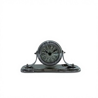 Horloge de bureau/table silencieuse à quartz, élégante, fonctionnant sur piles, Homejoy2000 CL31, pour la maison ou le bureau