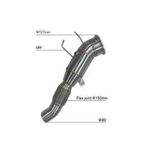 Tubo de Escape Directo Gen3 B58 para BMW GEN3 B58 2.0T 2025+ - Product Image 4