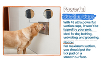 Napperon de nourriture pour animaux de compagnie de conception unique en acier inoxydable mangeoire pour chiens et chats