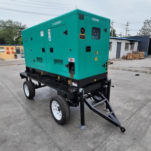 Máquina de Soldar de 400A 500A, Generador Diésel Silencioso, <span class=keywords><strong>Remolque</strong></span> de Dos Ruedas, Apta para Uso en Exteriores, con Tres Posiciones de Soldadura - Product Image 4