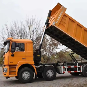 Camion <span class=keywords><strong>benne</strong></span> <span class=keywords><strong>basculante</strong></span> d'<span class=keywords><strong>occasion</strong></span> 6x4 à bas prix de Chine, robuste, <span class=keywords><strong>avec</strong></span> moteur Cummins 380ch 400ch, modèles F3000 X3000 - Product Image 3