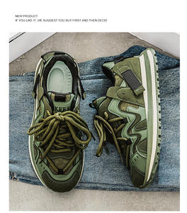 Zapatillas Deportivas Transpirables de Moda para Hombre, Ligeras, Antideslizantes, Impermeables, con Diseño Ergonómico, de Goma, para Caminar - Product Image 6