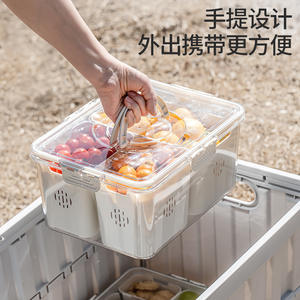 Caja de almacenamiento de alimentos frescos para refrigerador Xitianlong, tamaño L, con tapa sellada, para camping - Product Image 1
