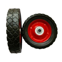 Roue en caoutchouc massif de 5 pouces 125/37,5-50