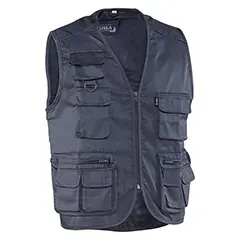 Gilet - 844MARINO XS Fisherman - Colore: Blu Navy - Gilet multitasche con chiusura frontale a zip. Caratteristiche - Product Image 2
