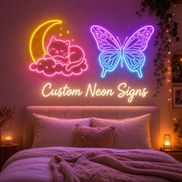 Enseigne au néon LED personnalisable en gros pour les magasins, les entreprises, la publicité, les bars