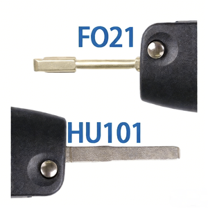 Coque de protection pour clé de voiture <span class=keywords><strong>Ford</strong></span> Focus 2 3 Mondeo Fiesta Galaxy C-<span class=keywords><strong>MAX</strong></span> <span class=keywords><strong>S</strong></span> C <span class=keywords><strong>Max</strong></span> 3 boutons, clé pliable 2011 2010 - Product Image 2