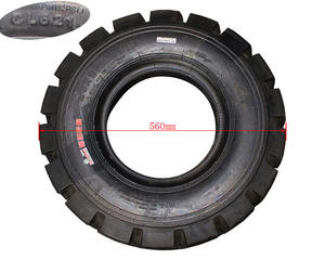 Neumáticos de goma ligeros y pequeños para carretillas elevadoras, neumáticos sólidos Chaoyang, 23*9-10/CL621 - Product Image 1
