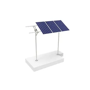 China Supplier DIY ajustável Painel Solar Pole Mount Stand para Montagem Sistema