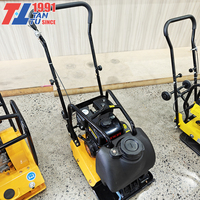 Compacteur de plaques portable de qualité supérieure à prix avantageux avec moteur essence/diesel/électrique de 6,5 CV pour équipement de construction