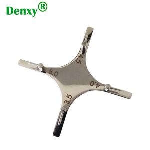 Suporte ortodôntico dentário Denxy Posicionamento Altura Medidor Boone Star Gauge Suportes transversais dentários Medidor de colocação - Product Image 1