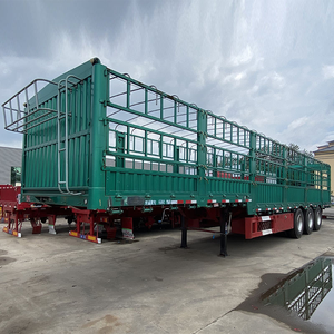 Semirremolque de 3 Ejes para Transporte de Carga de Acero, Carga Útil Máxima de 5001-10000 kg, Blanco, 9.5x2.5x3.5m, Shandong - Product Image 1
