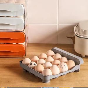 ที่เก็บไข่ 2 ชั้น ความจุ 32 ฟอง ที่วางไข่ในตู้เย็น ที่เก็บไข่พลาสติก - Product Image 5