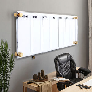Panneau acrylique pour décoration intérieure moderne, calendrier quotidien, rabot quotidien en acrylique transparent, calendrier hebdomadaire pour mur - Product Image 5