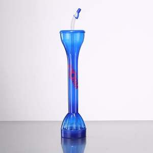 Gobelets à slush en plastique pour fête, gobelets en plastique LED pour cour, bouteille à slush avec cour, idéal pour Noël, Halloween et les fêtes de thé au bar - Product Image 2