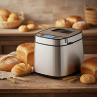 Pembuat Roti Prancis Elektrik SOHEF dengan Timbangan Terintegrasi, Motor DC, Kapasitas 2.5LB, Fitur Delay Start, Otomatis Menjaga Kehangatan, Bersertifikasi ISO9001