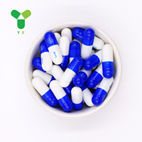Capsules végétales vides de qualité pharmaceutique YS HPMC, solubles dans l'estomac, modèle # 0