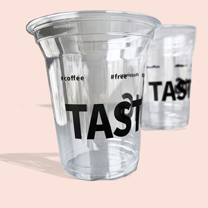 Disposable Thickened PET Coffee <b>Cups</b> Cold <b>Drink</b> Latte Milk Tea <b>Cups</b> Wholesale Custom Logo Size Pattern - Product Image 1