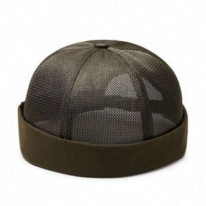 Casquette Docker Unisexe Vintage d'Été en Polyester Sans Bord, Respirante, Imperméable et Polyvalente pour le Streetwear - Product Image 6
