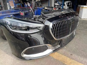 Directo de fábrica 2020-2024 para Mercedes Benz W222 Kit de carrocería de parachoques delantero accesorios de plástico para automóviles Clase S <span class=keywords><strong>Maybach</strong></span> condición trasera - Product Image 6