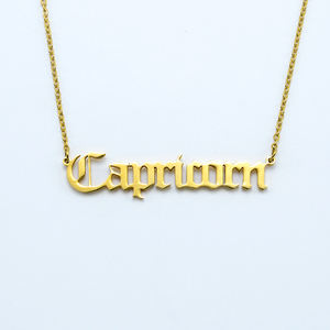 2025 nuevo collar de acero inoxidable Constell de moda de Venta caliente para regalo de cumpleaños listo para enviar - Product Image 4