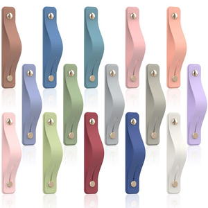 Silicone Phone Hand Band Holder Flexible Universal Ring Holder Push Pull Grip Stand Phone <strong>Finger</strong> <strong>Strap</strong> for Iphonexs Smartphone - Product Image 1