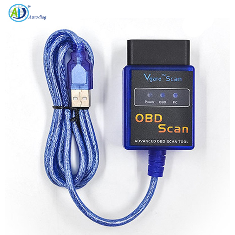 USB ELM327 OBD2 Scan Not 25K80 USB Interface Cable Car ECU Diagnostic Tool Scanner ELM 327 Car Code Readers And Scan Tools